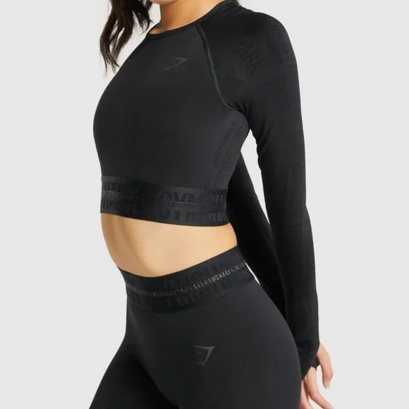 Gymshark Vision cropped athletic top XL - Picture 2 of 11